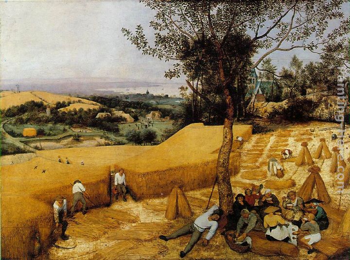Pieter the Elder Bruegel The Harvesters